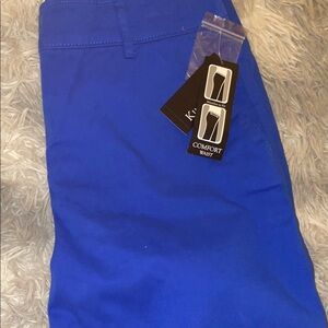 Kim Rogers Blue Chino Shorts for Everyday Style